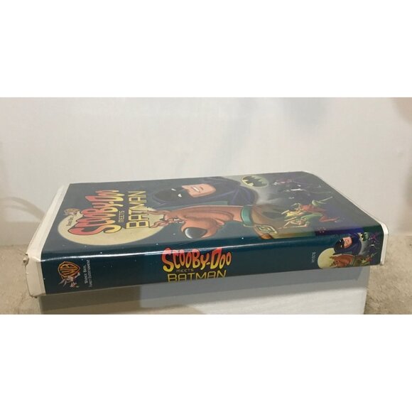 Scooby-Doo Meets Batman VHS Tape Warner Bros 1999 Clamshell Case - Picture 7 of 7